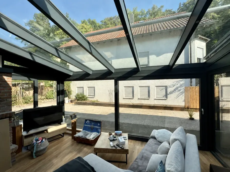 Warmwintergarten als Wohnraumerweiterung